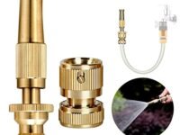 DVH sales tap Extension for Sink Kitchen Gadgets Adjustable Water Saving Faucet Home 360 Degree Rotating nal Pipe appliances Health Faucet Latest Filter Extender Tools (BRASS)