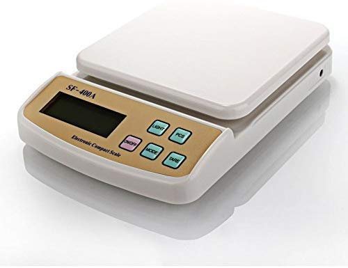 Bhabha Sales® Electronic Digital SF400A Kitchen Scale, Kitchen Scale Digital Multipurpose, Weight Machines for Kitchen, Weight Machine, Weight Scale Kitchen, Kitchen Weight Machine Digital(10 Kg)
