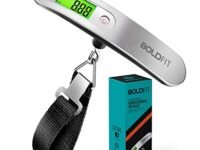 Boldfit Weight Machine For Luggage Weighing Scale, Luggage Weight Machine Weighing Machine For Luggage With LCD Display Luggage Weighing Scale