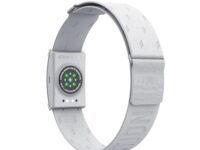 COROS Heart Rate Monitor, Comfort, Easy to wear, Auto-wear Detection, Advanced Sensor, Precise Data, Bluetooth, 80 Days Battery Life, Compatible with up to 3 Connections, for Run and Bike-Grey