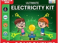 Einstein Box Ultimate Electricity Kit | Science Project Kit | Electronic Circuits | Toys for Kids Ages 7-14 Years |
