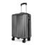 Safari Ryder TSA Lock 8 Wheels 59 Cms Small Cabin Trolley Bag Hard Case Polycarbonate 360 Degree Wheeling System Luggage, Trolley Bags for Travel, Suitcase for Travel, Gun Metal