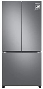 Samsung 580 L, Convertible, Digital Inverter, Frost Free French Door Refrigerator (RF57A5032S9/TL, Silver, Refined Inox, 2024 Model)
