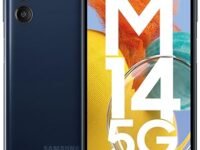 Samsung Galaxy M14 5G (Berry Blue,4GB,128GB)|50MP Triple Cam|Segment's Only 6000 mAh 5G SP|5nm Processor|2 Gen. OS Upgrade & 4 Year Security Update|12GB RAM with RAM Plus|Android 13|Without Charger