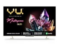 Vu 164 cm (65 inches) The Masterpiece Glo Series 4K Ultra HD Smart Android QLED TV 65QMP (Armani Gold)