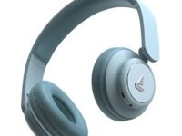 boAt Rockerz 450R On-Ear Headphones with 15 Hours Battery, 40mm Drivers, Padded Ear Cushions, Easy Access Controls and Voice Assistant(Aqua Blue)