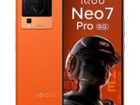 iQOO Neo 7 Pro 5G (Fearless Flame, 8Gb Ram, 128Gb Storage) | Snapdragon 8+ Gen 1 | Independent Gaming Chip | Flagship 50Mp Ois Camera | Premium Leather Design, Orange