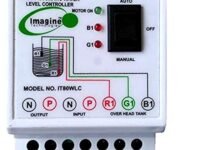 imagine technologies Fully Automatic Metal Water level Controller and Indicator with 3 Sensors (White) - Pack of 1