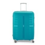 Aristocrat Nexon Strolly 79 Cm 360° | Trolley Bag, Suitcase for Travel, 4 Wheel Luggage for Men and Women, Polypropylene Hard Side Cabin and Check in Bag (Teal Blue, Large)