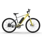 E MOTORAD - RIDE THE ELECTRIC REVOLUTION Youth X1 Mountain Electric Cycle (18 Inches Frame, 7.65Ah Li-Ion Removable Battery, Front Suspension, 250W Bldc Motor) (Bumblebee Yellow)