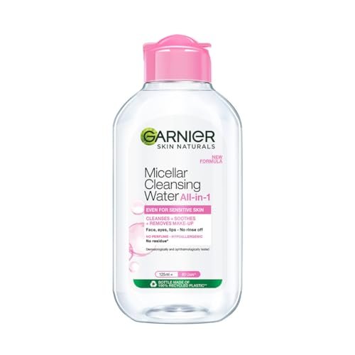 Garnier Skin Naturals, Cleansing Water, Hydrating & Soothing, Micellar Cleansing Water, 125 ml
