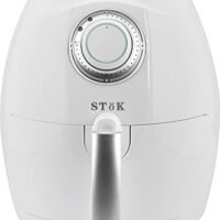 SToK (ST-AF01-W) 2.6 Liters 1350W Air Fryer With Smart Rapid Air Technology & Double Layer Grill - White (1 Year Offsite Warranty)