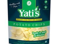 Yati's Dry Potato Chips - Ready to Fry or Bake - 1 Kg - Pack of 2 (500g x 2)