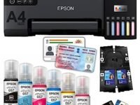 MY PRINT Ecotank L8050|A4 Size 6 Color Wireless Colour Home Inkjet Printers| 3D Printer|(With Epson Ink)|Pvc Card Print|2023 Model|With Usb Cable Extra, Multicolor