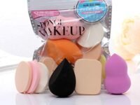 SUAKE 6-in-1 Professional Beauty Blender Sponge for Face Makeup with Cotton Pad Foundation Beauty Blender, Powder Buff, and Cosmetic Puff Perfect for Women's & Girls Cosmetic Makeup | Beauty Blender Sponge set is for all Skin Types - Soft, Latex-Free, Reusable & washable (Multi-color)