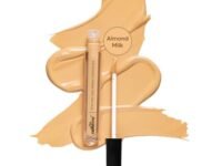 mCaffeine Serum Matte Medium Coverage All Skin Type Concealer for Face Makeup with Caffeine | Concealer for Dark Circles & Uneven Skin Tone | Concealer Stick For Women | Almond Milk | 5ml