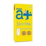 A+ Nestle Slim Fat Free Milk Liquid Tetra Pack, 1Ltr