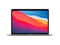 Apple MacBook Air Laptop: Apple M1 chip, 13.3-inch/33.74 cm Retina Display, 8GB RAM, 256GB SSD Storage, Backlit Keyboard, FaceTime HD Camera, Touch ID. Works with iPhone/iPad; Space Grey