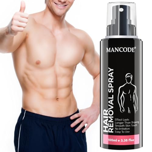 MAN CODE Mancode Hair Removal Spray - 100 Ml For Men | Painless Body Hair Removal Spray For Chest, Back, Legs & Under Arms | Itch & Irritation Free | Hair Removal Wax | Intimate Hygeine From Sweat