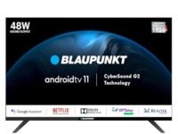 Blaupunkt 101 cm (40 inches) Cyber Sound G2 Series Full HD LED Google TV 40CSG7112 (Black)