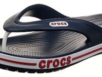 Crocs Unisex-Adult Casual Bayaband Flip Nvy/Pprnavy/Pepper(205393-4Cc-M10W12)Uk Size 9