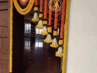 Divyakosh Marigold Flower Full Door Decoration | Decoration Items for Home, Main Door, Mandir,Event,Party|Thoranam for Entrance Door, Torans for Entrance Door,Banderwal for Home Door |, 41 Inches