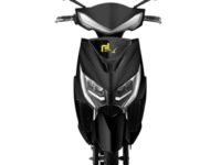 EOX E2 Electric Scooter for Adults | Non RTO EV Vehicle with 60-80Km Range, Waterproof Motor, 32AH 60V Lead Acid Battery, Tubeless Tyre, Reverse Mode (Black)