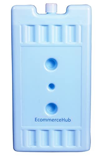 EcommerceHub® Ice Gel Packs for Pain Relief, Cold Therapy, Box Freezable, Temperature Maintain Long Lasting Reusable Ice Gel Pad, Multipurpose Use Gel Pack Pad, Pack of 1, 400 ML