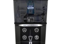 KENT Supreme Alkaline RO Water Purifier | INR 1000 Off on Exchange | 4 Years Free Service | ISI Marked | Multiple Purification Process | RO+UV+UF+Alkaline+TDS Control + UV LED Tank | 8L Tank | Black