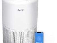 LEVOIT Air Purifier for Home Bedroom, Smart WiFi Alexa Control, Covers up to 916 Sq.Foot, 3 in 1 Filter for Allergies, Pollutants, Smoke, Dust, 24dB Quiet for Bedroom, Core 200S-P, White