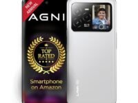 Lava Agni 3 5G (Pristine Glass, 8GB+128GB) | India's 1st Dual AMOLED | Dimensity 7300X | 50MP Triple AI Camera | 66W Fast Charge,5000 mAh Battery | Clean UI | Free Replacement @ Home | with Charger