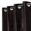 NESTPRIME Heavy Long Crush Floral Punching Design Curtains for Window Coffee 6 Feet || Set of 2