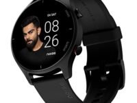 Noise Twist Round dial Smart Watch with Bluetooth Calling, 1.38" TFT Display, up-to 7 Days Battery, 100+ Watch Faces, IP68, Heart Rate Monitor, Sleep Tracking (Jet Black)