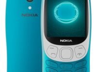 Nokia 3210 4G | All-New Classic Keypad Phone with Dual SIM, YouTube, Scan & Pay UPI, Rear Camera, Wireless FM Radio, MP3 Player, Bluetooth & USB Type C | Scuba Blue