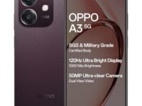 OPPO A3 5G (Nebula Red, 6GB RAM, 128GB Storage)
