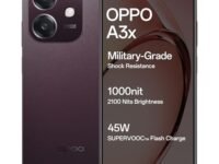 OPPO A3X 4G (Nebula Red, 4GB RAM, 64GB Storage)| with No Cost EMI/Additional Exchange Offers