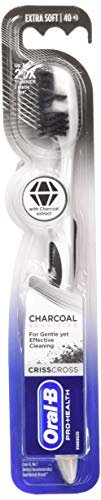 Oral B Pro-Health Criss Cross Charcoal Toothbrush, Extra Soft, 1Pc