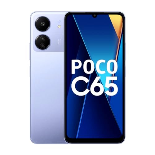 POCO C65 (Pastel Blue 4GB RAM 128GB Storage)