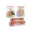 SHALIMAR Plastic Zip 'N' Lock Reusable Slider Bag Size Combo (Medium + Large) Zip Lock Bag/Vegetable Bag/Freeze Bag/Multipurpose Storage Bag Pack Of - 2 (30 Bags) Color - Natural