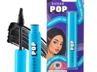 SUGAR POP Volumizing Mascara Black - 9 ml | Clump-free | Volumizes | Lengthens | Smudge-proof | Intense black formula | Quick drying