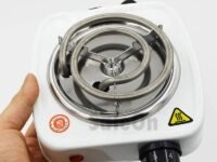 Saleon Instant Coal Heater 500W Charcoal Burner Hot Plate For Coal Heater, Hookah Coal Burner For Home, Electric Burner Stove,Coil Stove - Mix Colors - Pack Of 1 - Radiant