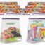 Shalimar Zip 'N' Lock Bag Press Fit (Reusable) Size (Large) Ziplock Bag/Vegetable Bag/Freeze Bag/Multi-Purpose Storage Bag Pack Of - 6 (90 Bags) Natural, Plastic