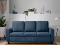 Sleepyhead Bae - 3 Seater Sofa (Fabric, Ocean Blue) 3-Person Sofa