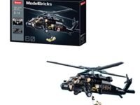 Sluban Model Bricks UH-60 Black Hawk (692 pcs) Building Blocks Kit for Boys and Girls Aged 6 Years and Above Creative Construction Set Blocks Compatible with Other Leading Brands, BIS Certified