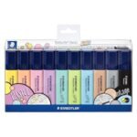 Staedtler Classic Chisel Highlighter Set (Pack of 10, Multicolor)