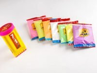 TOTA Rangoli Colour Powder Tool Kit – All in Diwali Decoration Items Tool Floor Art Rang for Home Navratri Pongal Pooja Mandir Decor – 7 Rangoli Colours and 1 All in One Tool