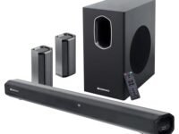 ZEBRONICS Juke BAR 7600 Soundbar, 300 Watts, 5.1 Surround, Dual Rear Satellites, Triple Driver Soundbar, 6.5"" Subwoofer, Bluetooth | HDMI (ARC) | Optical | USB | AUX
