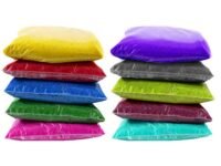 ascension Sand Rangoli Powder for Creativity, Diwali Floor Decoration (Multicolour, 80 Grams Each) - Pack of 10 - Ceramic