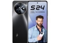 itel S24 (8GB RAM + 128GB ROM) Upto 16GB RAM with Memory Fusion | 108MP AI Rear Camera | 6.6" HD+ 90 Hz Punch Hole | Helio G91 | Dual DTS Speakers | Side Fingerprint | 18W Type C | Starry Black