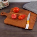 make in modern Acacia Wood 36Cmx24Cmx1.5Cm Chopping/Cutting Board With Handle, Natural
